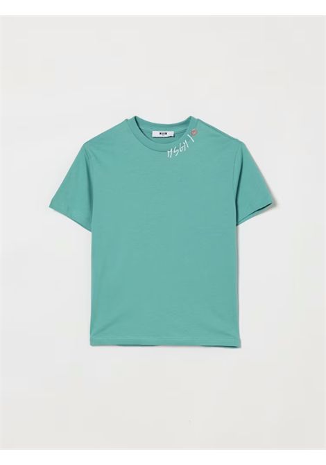 T-shirt girocollo MSGM KIDS | S6MSJBTH240089